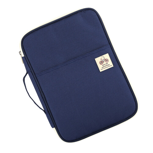 Multi-Functionele A4 Documententas Draagbare Portfolio Donkerblauw 1