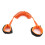 Kinder- und Erwachsenenschutzarmband Seil Robust Elastisch Orange 2