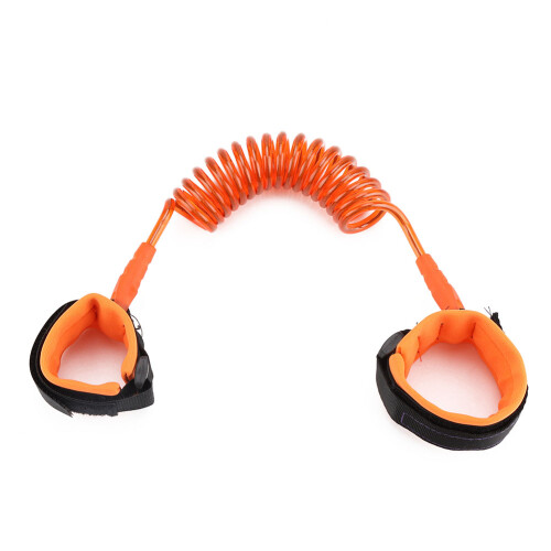 Kinder- und Erwachsenenschutzarmband Seil Robust Elastisch Orange 1