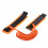 Kinder- und Erwachsenenschutzarmband Seil Robust Elastisch Orange 3