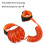 Kinder- und Erwachsenenschutzarmband Seil Robust Elastisch Orange 6