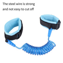 Kids Anti-Lost Rope Blau elastic Handgelenkband, langlebig, verstellbar, Sicherheits-Tool