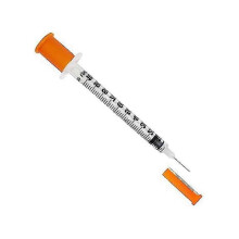 Disposable Sterile Syringe 1Cc 30Ga 1/2 Inch Needle,Individual Package (100Pcs)