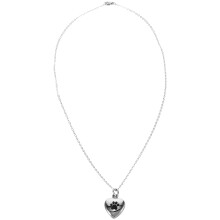 Silver Metal Ashes Necklace Urn Pendant for Dog Memorial