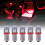 10 ba9s 5050 5 smd led auto innenraum leselampe rot 11