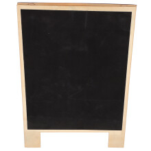 Black Wood Chalk Board Sign for Home Bar Reusable Desktop