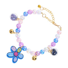 Ijlvolle Blauwe Parelhalsband Puppy En Kitten