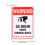 20 langlebige 24-stunden videoüberwachungsaufkleber warnschild 6