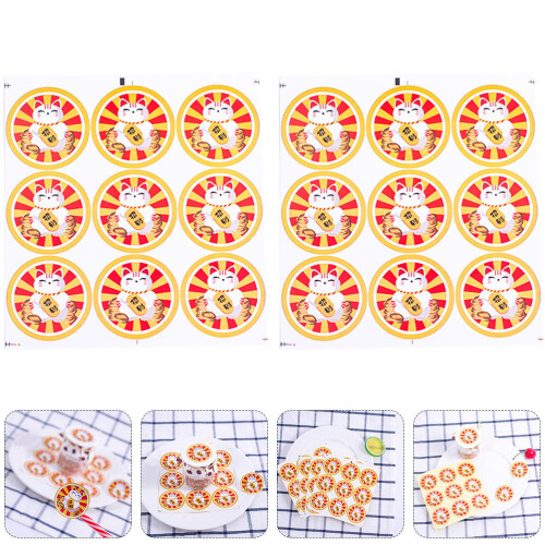 30Sheets Creatieve Luckypoes Geschenk Sluitsticker Duurzaam 1