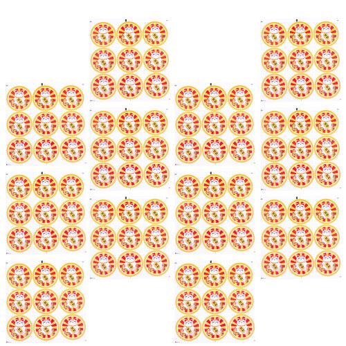30Sheets Creatieve Luckypoes Geschenk Sluitsticker Duurzaam 2
