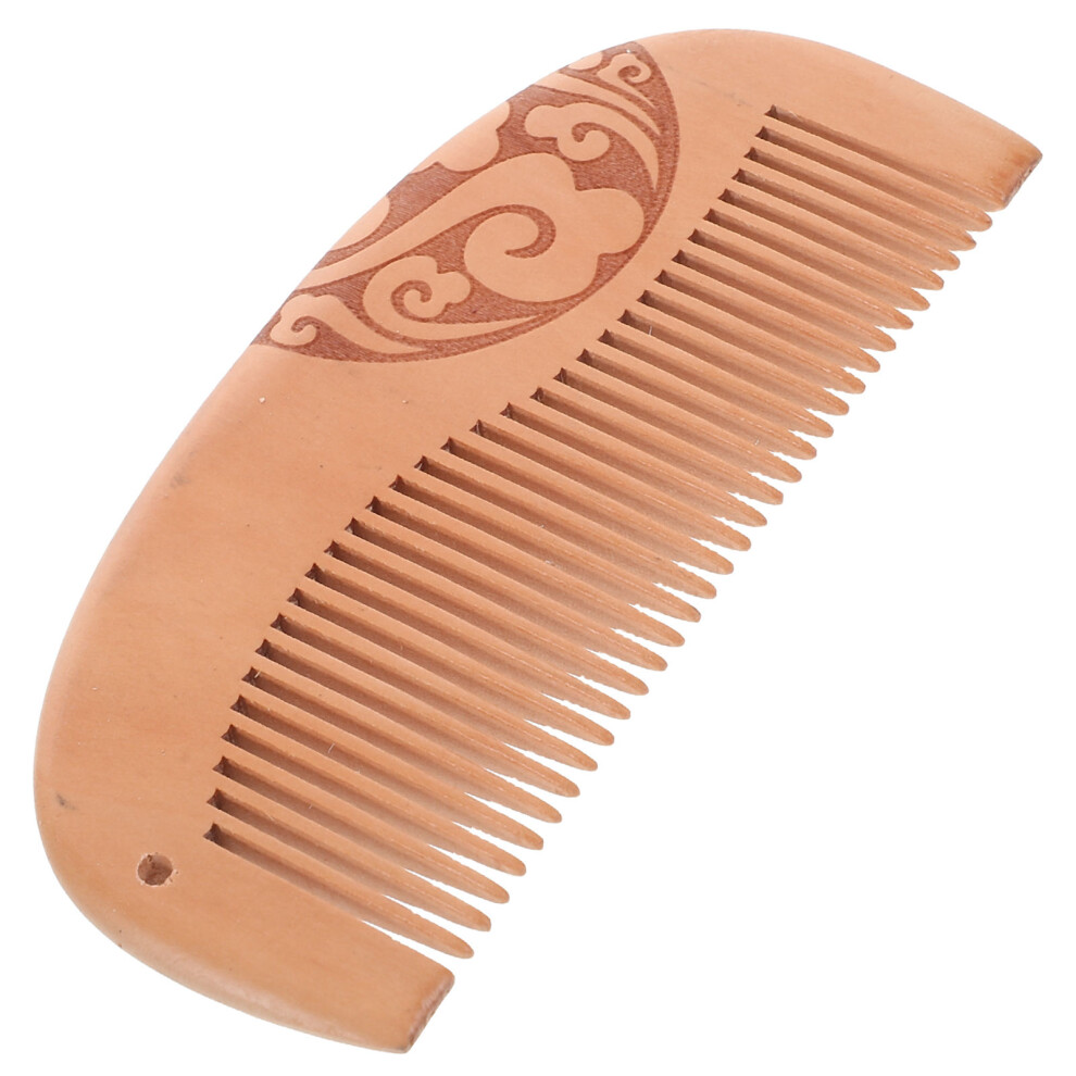 Inoomp Unisex Handcrafted Wooden Anti-Static Fine Tooth Hair Comb For Women And Men