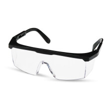 Lunettes Anti Poussière Réglables Confort Noir