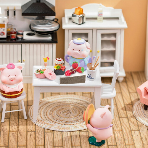 6pcs pu simulated cake models for photography decorations 1