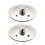 2St Rvs Afvoer Plug Badkuipstopper Met Sluiting 2