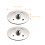 2St Rvs Afvoer Plug Badkuipstopper Met Sluiting 9