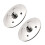 2St Rvs Afvoer Plug Badkuipstopper Met Sluiting 5