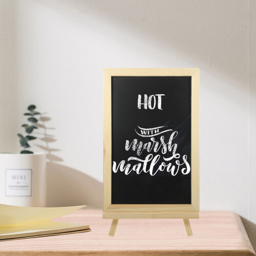 1 Set Desktop Chalkboard For Writing Drawing And Price Messaging 1