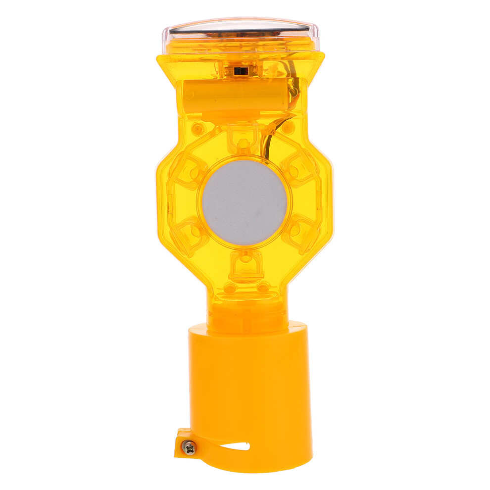 Solar Strobe Dual Sides Car Emergency Beacon Durable Yellow/Light 3294042692461