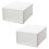 2pcs wardrobe storage box closet clothes organizer drawer toy case 7