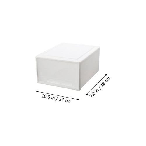 2pcs wardrobe storage box closet clothes organizer drawer toy case 1
