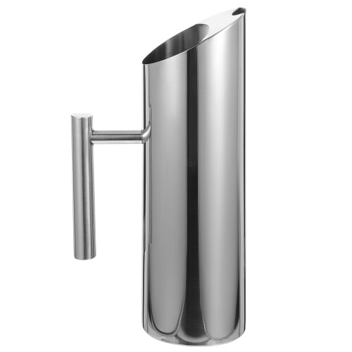 1pc stainless steel large capacity cold water kettle silver