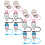 12pcs reusable straw covers end plugs caps protectors decors 7