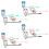 12pcs reusable straw covers end plugs caps protectors decors 10