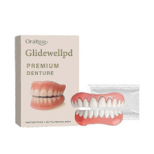 Glidewellpd - Premium Silicone Denture, Smileasego Premium Dentures Full Mouth 2025 B