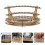 2St Compacte Pen Organizer Met Slots Voor En 8
