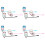 12pcs reusable straw covers end plugs caps protectors decors 6
