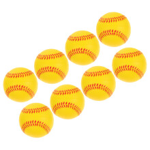 8pcs practice baseballs for training, softballs, small sports balls