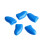 20 pcs blue pet cat paw claw size m 1