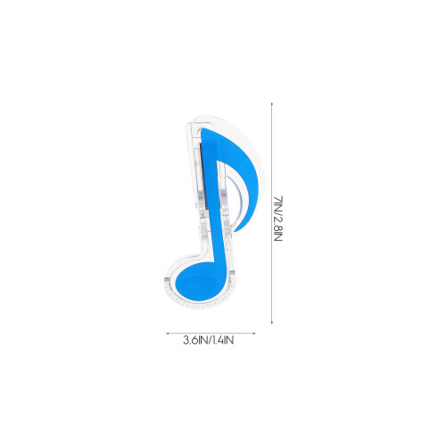 10pcs music book clips shaped like notes sheet clamps 1