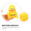 Yellow Baby Bath Floating Tub Plastic Material Toy 11