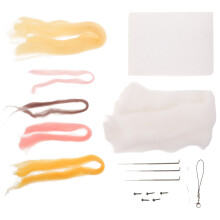 diy needle felting kit for handcrafted dolls, household use