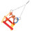 Creative Bird Swing Toy Parrot Chewing Hanging Cage Accessory 7