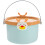 building blocks storage bucket with lid toy organizer 9