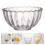 glass salad bowl for pudding dessert baking decorative use 3