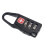 portable 3 digit combination lock for luggage suitcase black 3