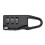portable 3 digit combination lock for luggage suitcase black 1