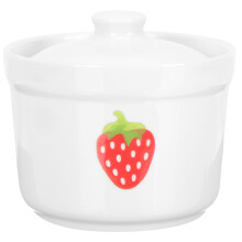 ceramic stew cup 280ml with lid for soup and steamed egg
