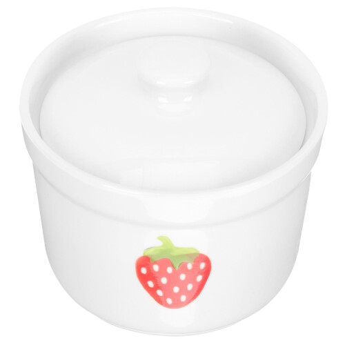 ceramic stew cup 280ml with lid for soup and steamed egg 2