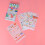 2pcs pvc transparent rainbow diary sticker for school office supplies 3