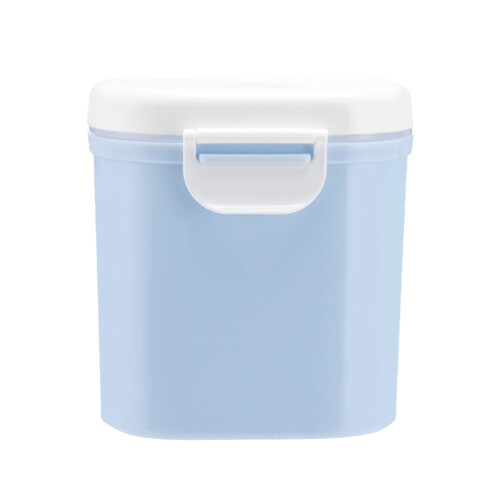 sky-blue large milk powder container sealed multifunctional storage