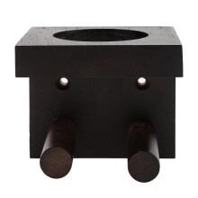 wooden baseball bat holder vertical bracket for home use
