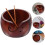 Yarn Bowl With Crochet Hook Knitting Holder Wool Organizing Tool 8