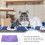 Chenille Violet Pour Animaux Portable 7