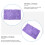 Chenille Violet Pour Animaux Portable 8