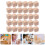 30pcs unfinished wooden cube blocks for diy crafts and math teaching 11