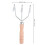 hand cultivator with wooden handle garden tool 8